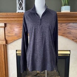 Ideology Gray/Black Quarter Zip Pullover Sz.‎ M